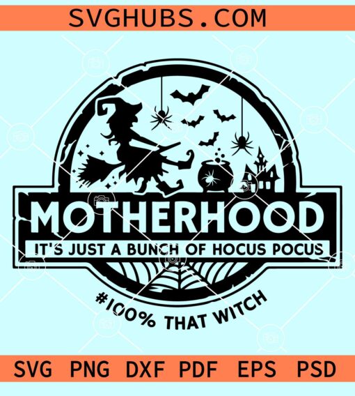 Motherhood Witch SVG