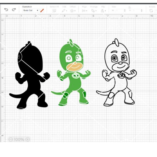 PJ Mask Gekko Svg