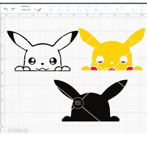 Pokeman Layered svg