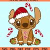 Stitch Christmas layered SVG