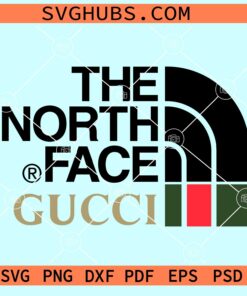 The North Face Gucci SVG