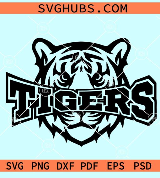 Tigers svg, Tigers football svg, Tigers baseball svg, Tigers mascot svg ...