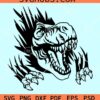 Tyrannosaurus rex svg