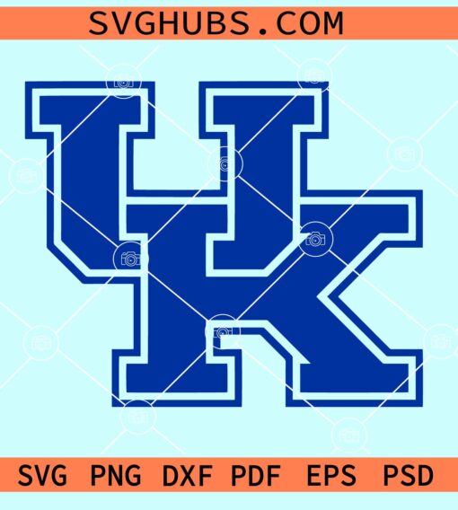 University of Kentucky SVG, Kentucky Wildcats svg, Kentucky logo svg, Wildcats basketball svg