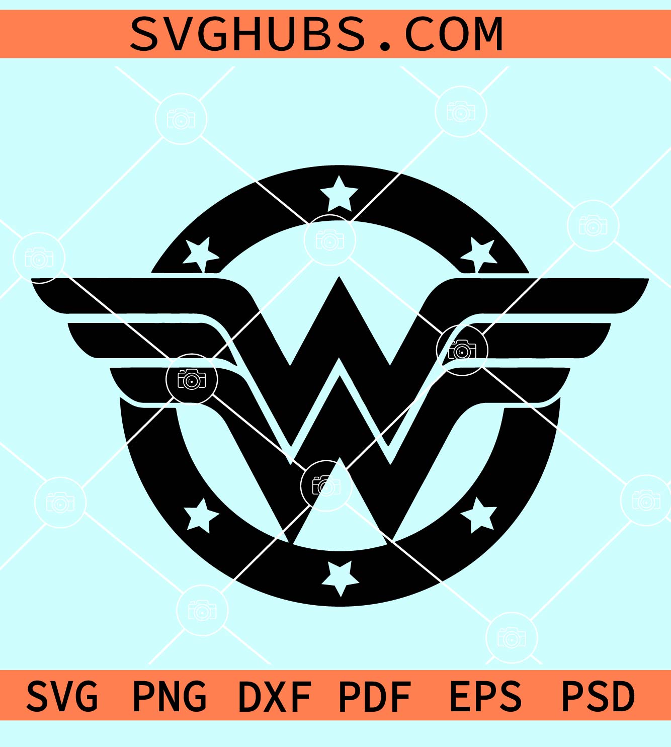 Wonder Woman Logo SVG Wonder Woman Logo SVG Superhero Svg