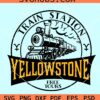 Yellowstone Train Station svg, Yellowstone John Dutton Svg, Dutton Ranch SVG