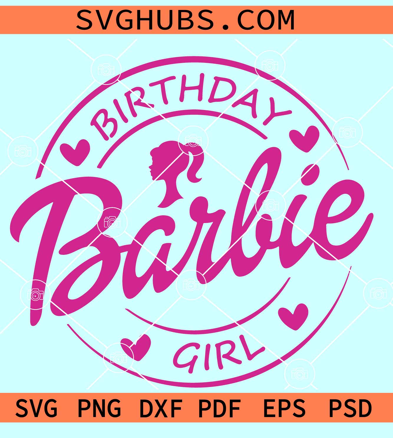 Barbie birthday girl SVG, birthday Barbie svg, Barbie Doll SVG