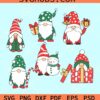 Christmas gnomes SVG bundle, Gnomes svg bundle, Merry Christmas gnomes svg
