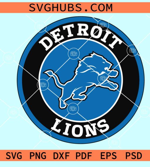 Detroit Lions svg, NHL svg, Detroit Lions logo svg, Lions SVG, Detroit ...