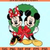 Mickey and Minnie Christmas svg, Disney Christmas svg, Disney SVG