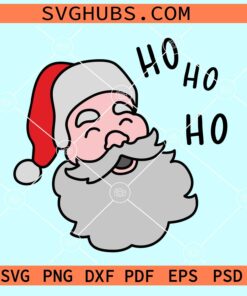 Ho Ho Ho Santa Claus svg, Santa Claus SVG, Retro Christmas Svg, Santa SVG