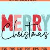 Retro Merry Christmas SVG, Merry Christmas SVG, retro Christmas svg