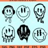 Smiley Face Svg Bundle, dripping smiley svg bundle, smiley svg, happy smiley svg