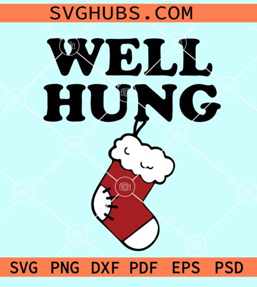 Well Hung Christmas SVG