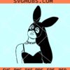 Ariana Grande Svg, Ariana Grande Leather Bunny svg, Ariana SVG