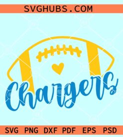 Chargers Football SVG, Los Angeles Chargers SVG, NFL Los Angeles Chargers SVG