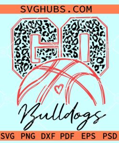 Go bulldogs SVG, Go bulldogs basketball SVG, Bulldogs mascot svg, Georgia Bulldogs svg