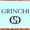Gucci Christmas SVG, Grinchmas SVG, Christmas Grinch svg