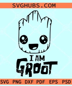I am Groot svg, Groot svg, guardians of the galaxy svg, Groot vector