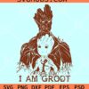 I Am Groot SVG, Groot SVG, Groot svg files for cricut, Marvel Movie Character SVG