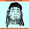 Lil Wayne Svg, celebrity svg, Cash money svg, Hip hop SVG, rapper svg