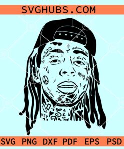 Lil Wayne Svg, celebrity svg, Cash money svg, Hip hop SVG, rapper svg