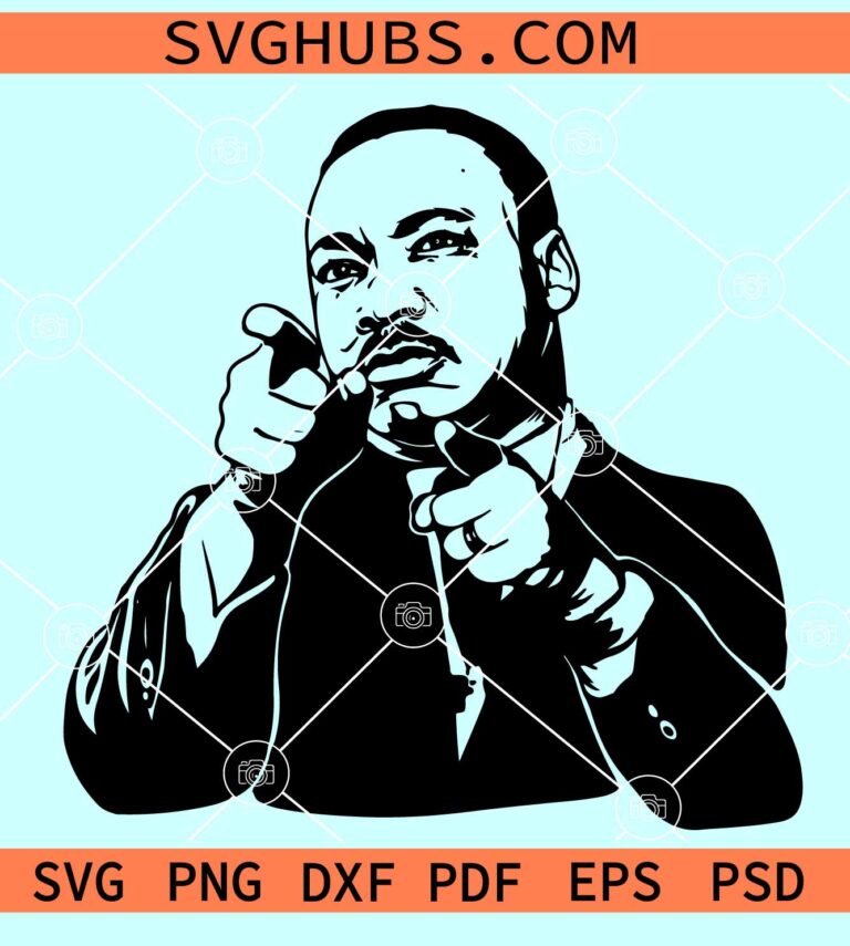 Martin Luther King Jr svg, Martin Luther King Svg, Martin Luther King ...