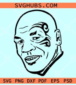 Mike Tyson SVG, Boxing svg, Mike Tyson tattoo svg, Heavy Weight Boxing svg