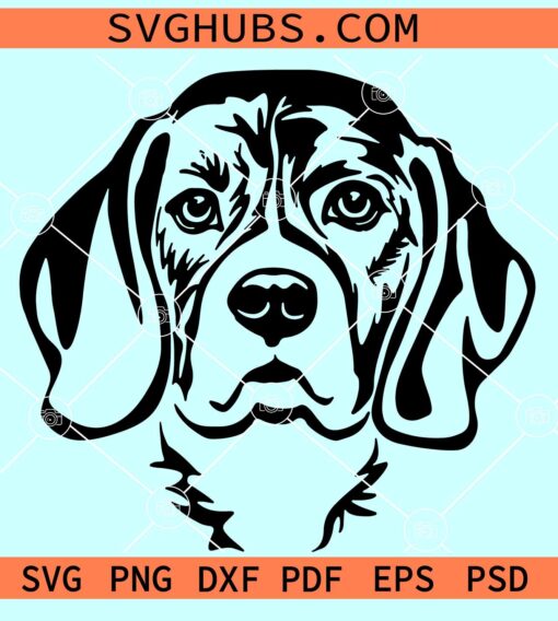 Beagle dog breed SVG