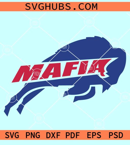 Bills Mafia SVG, Buffalo Bills SVG, Bills Cut File, Buffalo Bills Engraving Svg