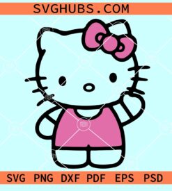Kawaii Kitty Svg, Kitty svg, Hello Kitty svg, cute kitty svg, kawaii cats clipart