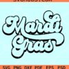 Mardi Gras retro SVG, Mardi Gras SVG PNG DXF EPS Instant Download