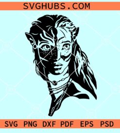 Neytiri Avatar Svg, Neytiri Svg, Avatar movie Svg, Avatar Svg, Fantasy Movie Svg