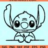 Stitch peeking SVG, Disney Stitch Svg, Stitch Svg, Disney Svg, Lilo And Stitch Svg