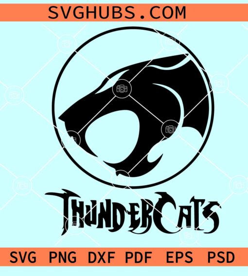 Thundercats SVG, Thunder cats logo SVG, Thundr Cat SVG