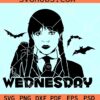 Wednesday Addams SVG, Wednesday SVG, Thing SVG