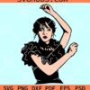 Wednesday Dance SVG, Dancing Wednesday Addams SVG,Wednesday Addams SVG