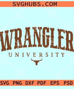 Wrangler University SVG, Wrangler svg, Wrangler png, Country western svg