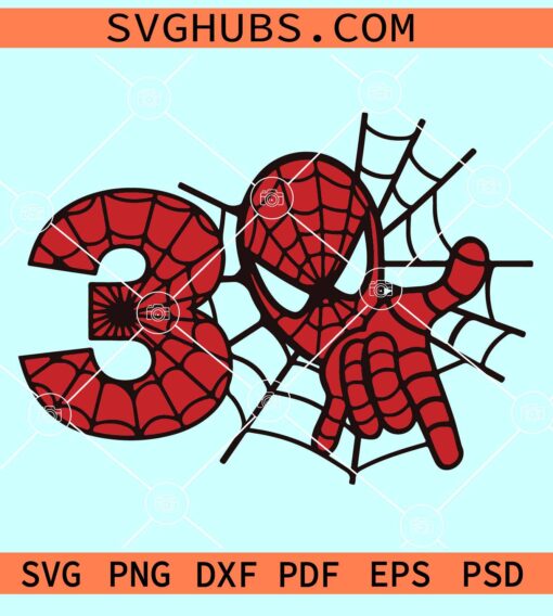 3rd birthday Spiderman svg, Spiderman 3rd birthday svg, Spiderman birthday boy Svg