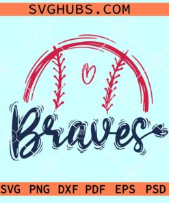 Braves Mascot SVG, Atlanta Braves Baseball SVG, Braves logo Svg