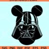 Darth Vader mickey ears SVG, I am their father svg, Disney shirts svg