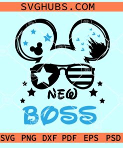 Disney new boss SVG, Disney baby Svg, Newborn SVg, Disney trip SVG