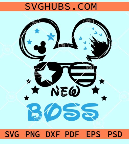 Disney new boss SVG, Disney baby Svg, Newborn SVg, Disney trip SVG