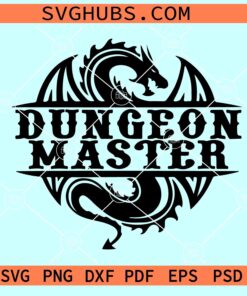 Dungeon Master SVG, Dungeons & Dragons Svg, D20 Svg, D & D svg