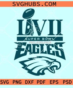 Eagles Super Bowl 2023 SVG, Super Bowl 2023 SVG, Football SVG