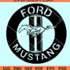 Ford Mustang SVG, Mustang logo svg, car lover svg, Mustang Svg cut file