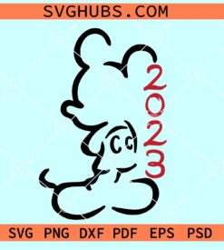 Mickey Mouse 2023 SVG, Disney squad 203 svg, Disney family Vacation svg