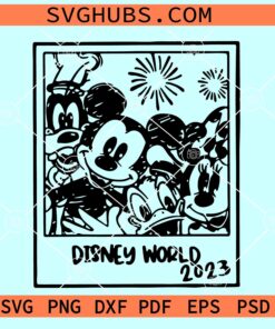 Mickey and Friends SVG, Disney world 2023 svg, Disney Friends SVG