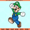 Super Mario Luigi SVG, Mario Characters svg, Mario brothers svg