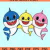 Baby Shark svg, Baby Shark family SVG, baby shark SVG bundle, pinkfong svg